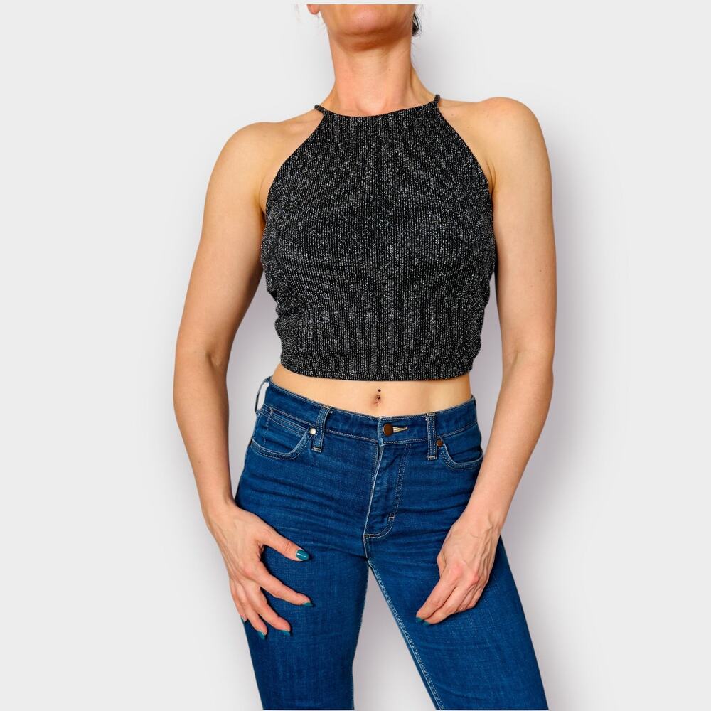 90s Sparkle Cross Back Tank‎ Size M - Picture 6 of 8